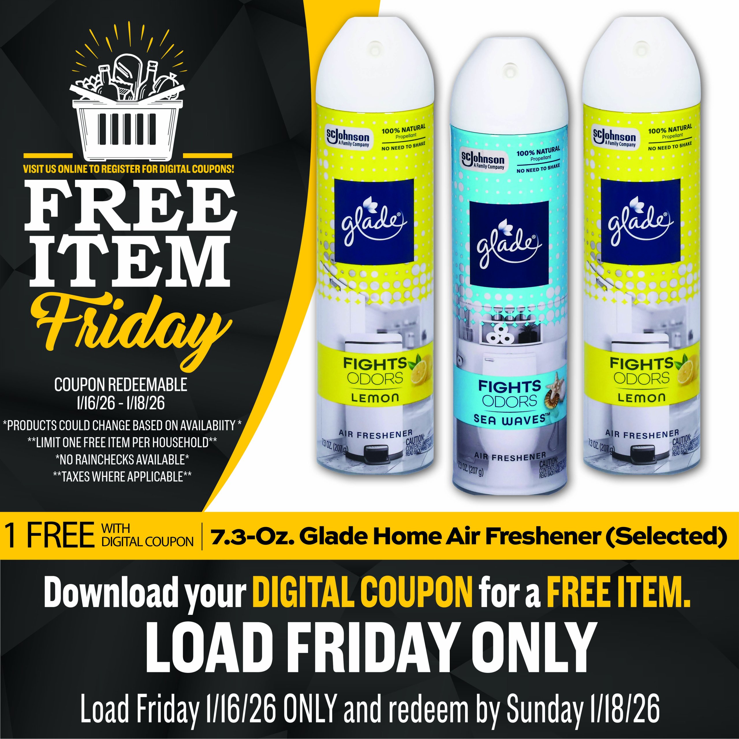 011626 Glade Free Friday digital2